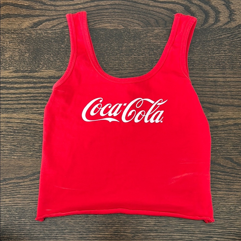Coca Cola Women's Red Tank Top